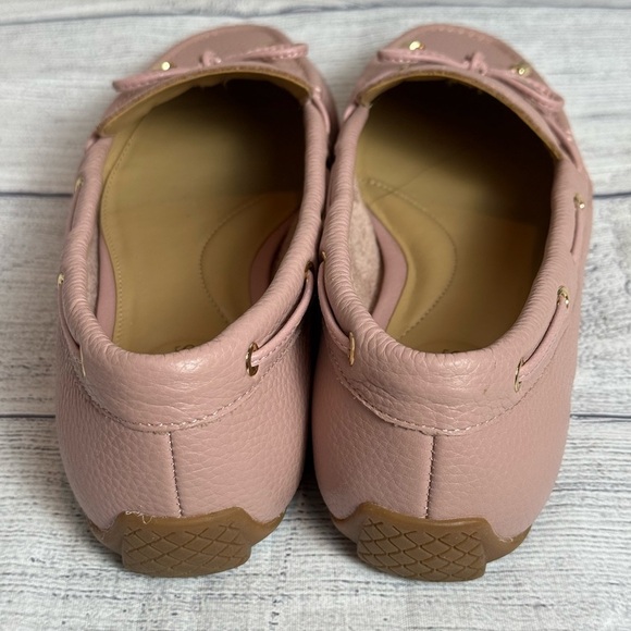 Talbots blush pink Leather Loafers / size 8M - Picture 7 of 11